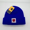 Marka sıcak Beanies Sonbahar Kış Erkekleri Kadın Örme Şapkalar Açık Hava Spor Beanie Öğrencileri ve Aşıklar Sıcak Soğuk Şapka