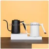 Coffee Pots Timemore Fish Pure Pour Over Kettle 700Ml 6Mm Spout Pot Easy Make Vertical Water Flow Ergonomic Handle Gooseneck Drop De Otvsn