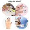 Gel per unghie 500 pezzi/kit di pulizia dischetti per rimozione manicure fogli di stagno riparazione involucri per smalto