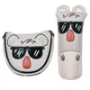 Autres produits de golf Mignon Koala Golf Putter Couverture Fermeture magnétique pour Mallet Blade Putter Synthétique Cuir Golf Headcover 231113