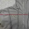 Erkek Hoodies Kaliteli Patchwork Thug Kulübü Moda Hoodie Erkek Kadınlar Vintage Hardigan Külkü Erkek Giysileri