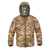 Jaktjackor Autumn Winter Outdoor Camping Vandring Student Sport Jogging Tactic Camouflage Clothes Cotton Padded Warm Jacket