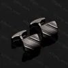 Cuff Links Luxury Fashion Laser Engraved Check Sudoku Design Cufflink 18 style for mens Brand cuff buttons cuff links High Quality Jewelry J230413