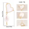 매달린 귀걸이 Makersland Heart for Women Trendy Pearl Jewelery Fashion Luxury Jewelry Gifts Ladies Wholesale