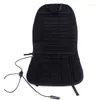 Car Seat Covers 12V Front Heating Cover Heater Pad Warmer Cushion Winter Black For RV Camper Trailer Truck Lorry Van