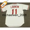 Mich28 11 BARRY LARKIN 14 PETE ROSE Maillot de baseball hommes femmes jeunes cousus