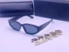 Luxo 0597S Sunglasses de designer para moda unissex oval simples UV 400 Lente Mirror Lente Lente Placting Come With Package22059
