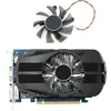 ASUS GT740 HD6570 HD6670 HD6750ビデオグラフィックカード冷却ファンR128015BHのコンピューター冷却