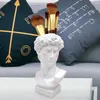 VASES PEN HOLDER PENCIL DAVID STATUE GREEKスタイルの装飾レトロギフトユニークなビンテージブラックケースポートレートデザインVase