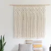 Wandtapijten Handgemaakt Macrame Deurgordijn Tapijt Muur Hangende Kunst Boho Decoratie Bohemen Nachtkastje Achtergrond