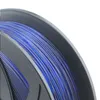 Freeshipping Petg Filament 3D Filament drukowania 175 mm 1 kg Spool Wielka przezroczystość i klarowność 3D Plastikowe filamenty niebieski kolor pemfh