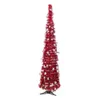 Decorazioni natalizie Moda fai da te PVC 1,5 m Stella a cinque punte Ornamento Tinsel Albero di Natale Albero di Natale Albero di Natale pieghevole 231113