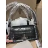 Designer Vivian Bags Nouveau sac sous les bras avancé à l'épaule avec sac de bâton Dowager Crocodile Pattern pour femmes