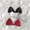 Bustiers Korsetts Sexy Dessous Nahtloser Sport-BH Rückenfreier Träger Top Push Up Bralette Büstenhalter Damen Unterwäsche Brust Dreieck CupBustiers