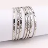 Bangle Classic und trendy Edelstahlarmband 7 -Piece -Kombination 3Color Auswahl 68mm Geschenke für Männer Frauen LH1185