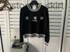 Damestruien DesignerSweater Jas Dames Designer Truien Dames Ronde hals Gestreepte truien Gebreid Letterformaat S-XL FKWT