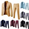 Ternos masculinos blazers ternos de casamento para homens negócios blazers elegantes 3 peças conjuntos 2 colete completo calças casacos jaquetas formais luxo 231113