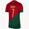 2023 Nowy portugalski futbol Rubenjersey Ruben Diono. Northaflix Fernandez Silva Cloth Cusserlo 23 Portugalska koszula piłkarska Set Portugalski Puchar Świata