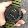 Luksusowe męskie automatyczne projektant mechaniczny Watch Najwyższa szwajcarska klasa PAM961 Militare Carbotech Special Edition Ruch Sport WristWatches