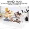 Mücevher Torbaları Akrilik Tepsiler Görüntüle Saç Hoop Tutucu Stand Standı Askısı Kolye Bilezikleri Organizatör Scrunchie Head Band Claw Klip