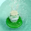 Bath Toys Baby Bath Toys Electric Spray Water Floating Rotation Frog Sprinkler Dusch Game For Children Kid Gifts Swimming Badrum 230412