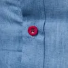 Chemises décontractées pour hommes Bouton en coton Denim Chemise Hommes Vêtements Mode Jeans à manches longues pour Camisas Vaqueras Para Hombre Camicia