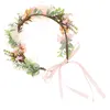 Colliers de chien collier de fleur décorations boho chiot de mariage petit chiot floral chat chat européen américain couronne