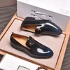 2023 Mens Fashion Slip On Designer Dress Shoes Men Brand Oxfords Fashion Business New Classic Genuine Leather Suits Shoes Size 38-44