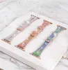 その他のファッションアクセサリーは、Apple Watch Band 41 45mm 38 42mm 40 44mm Women Bring Silicone Strap for IWatch 7 6 5 4 3 J230413の色光沢のあるゼリーブレスレットを変更します。