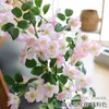 Dekorativa blommor 68.89 In Artificial Cherry Blossom Vine Silk Wedding Party Wrid Matbord Hem utomhus Baby Shower Pipe Dekoration