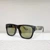 Модные солнцезащитные очки для мужчин и женщин. Дизайнеры 14027S. Популярность. Открытый пляжный стиль. Защита от ультрафиолета. UV400. Пластина из ацетата. Квадратные полнокадровые очки в стиле ретро.