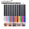 Combinaison ombre à paupières/liner Handaiyan 12 couleurs mat UV lumineux liquide coloré Eyeliner Kit imperméable facile à porter maquillage crayon eye-liner 231113