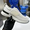 Sonbahar Yeni Kadın Marka Elbise Ayakkabı Lüks Tasarımcı Klasik Çift Mektuplu Moda Spor Ayakkabıları Nefes Alabilir Mesh TPU Kombinasyon Taban Anti Slaytlar Bayanlar Spor Sneakers