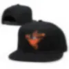 2023 Hot Brand Orioles Baseball Caps Gorras Cons Casual Outdoor Sports для мужчин Женщины. Установленные шляпы H7-4.13