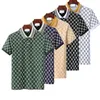 2023SS Włochy Polot Shirt Mass Men Polo Polo Pełne ciały Kisami Krótkie rękawy Casual Cotton T-shirts Wysoka jakość Casualetter Down Tops