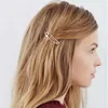 Pinces à cheveux Europe et États-Unis Accesorios Para El Pelo Simple Épingle En Métal Épingle À Cheveux Filles Vintage Or Couleur Accessoires