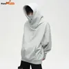 Erkek Hoodies Sweatshirtler Büyük Boyu Şapka Hoodies Erkek Kadın Sokak Tepe Sweatshirt Harajuku Maskeli Hoodie Sonbahar Bahar Nakış Sıras Putosyonları 231113