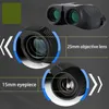 Binocolo telescopico Binocolo HD 10X25 Mini portatile BAK4FMC rivestito ingrandimento 10X Look esterno Caccia agli uccelli Viaggio Camping 231113