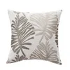 CushionDecorative Pillow Plant Pattern Velvet Case Ins Style Home Decor Cushion Cover Suede Car Pillowcase Linen 231113