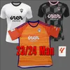 Nouveau maillot de football Albacete 2023/2024 domicile awa BOYOMO JUANMA M FUSTER HIGINIO RIKI Dubasin Fuster Boyomo 2023/24 maillots de football pour hommes version fan