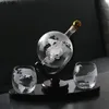 Bar Tools Glass Decanter Whisky Bottles Globe Shape Wine Pot Kettles Cup Home Kitchen Barware Dispenser Set Accessories 231113