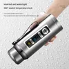 Mugs SUS316 Water Bottle Stainless Steel LED Temperature Display Vacuum Flask Large Capacity Thermos Cup Hydro 231113
