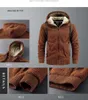 Herrenjacken 2024 Winter Lose Lamm Fleece Kapuzenjacke Mode Lässige Strickjacke Verdickter Mantel Männer Reißverschluss Langarm Warm