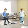 Sports Toys Hover Soccer inomhus flytande uppdatering Uppladdningsbar luftfotboll med Colorf LED -ljus och mjukt skumbump droppe DHB8W