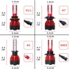 K5 Car Headlight 55W 6000LM 6000K 9005 9006 H4 H13 H7 880 H27 9004 9007 H11 881 LED H1 Automobile Auto Bulb