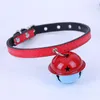 Dog Collars XPangle Cute Collar Leather For Small Dogs Cats Adjustable Puppy Necklace Big Bells Soild Pet Chihuahua