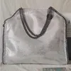 Stella Mccartney Falabella Grand Sac Fourre-Tout Femmes Noir Luxurys Designers Shopping Sacs À Chaîne Portefeuille Messenger Sacs À Main En Cuir Épaule I