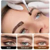 Eyebrow Enhancers Sdotter Professional Semi-permanent Eyelash And Eyebrow Dyeing Suit DIY Fast Tint Easy Dye Gel Eyelash Brown Black Color Tint Cr 231113