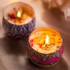 Candle perfumada arruinária ardente de velas decoração caseira de decoração de velas lata de armazenamento pode armazenamento para especiarias de armazenamento a seco (apenas jarra) p230412