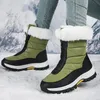 Bottes hiver bottes imperméables femmes neige peluche cheville chaude pour femme coton chaussons Botas Mujer 231113